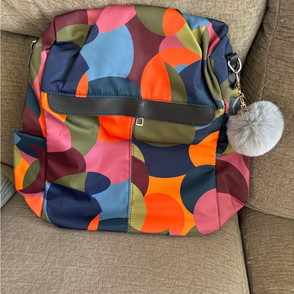 Colorful Geometric Women's Bag
